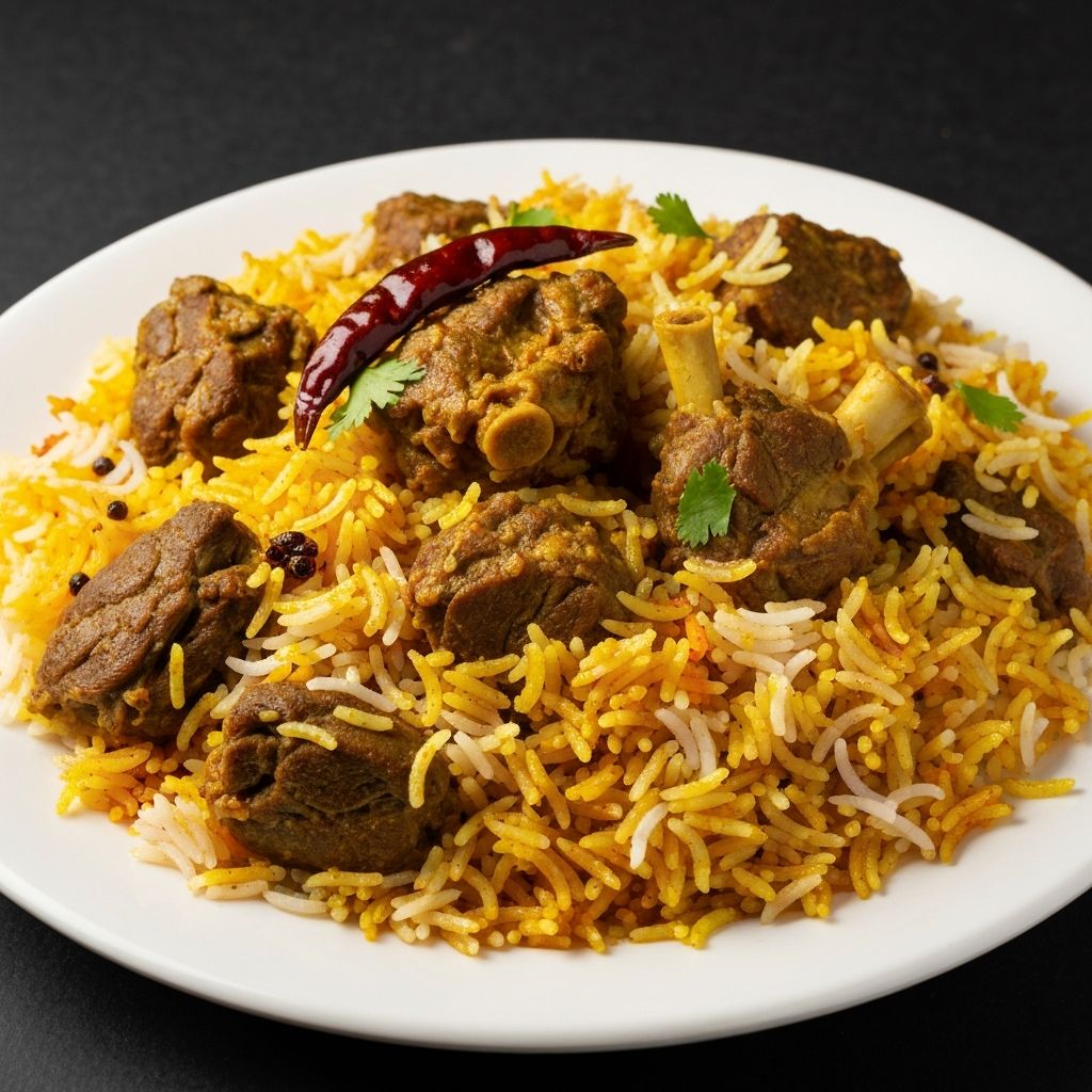 Lucknowi Mutton Biryani